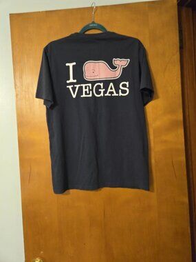 Vineyard Vines Navy Blue Sleeve T-Shirt